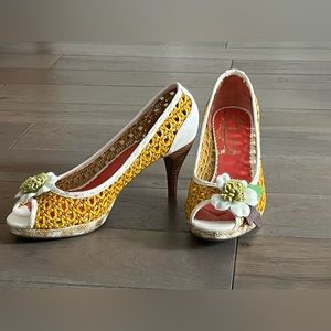 Designer Summer Heels by Poetic License Prickly Pear